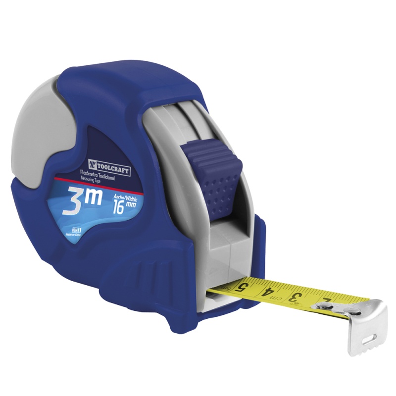 Wincha 3 Metros x 16mm Toolcraft TC0234