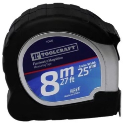 Wincha 8 Metros x 25mm Toolcraft TC1419