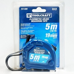 Wincha 5 Metros x 19mm Toolcraft TC1490