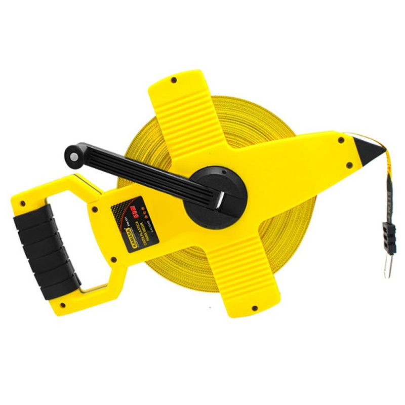 Cinta Métrica Larga Tipo Cruceta 50 Metros x 12.5mm Kamasa KM191