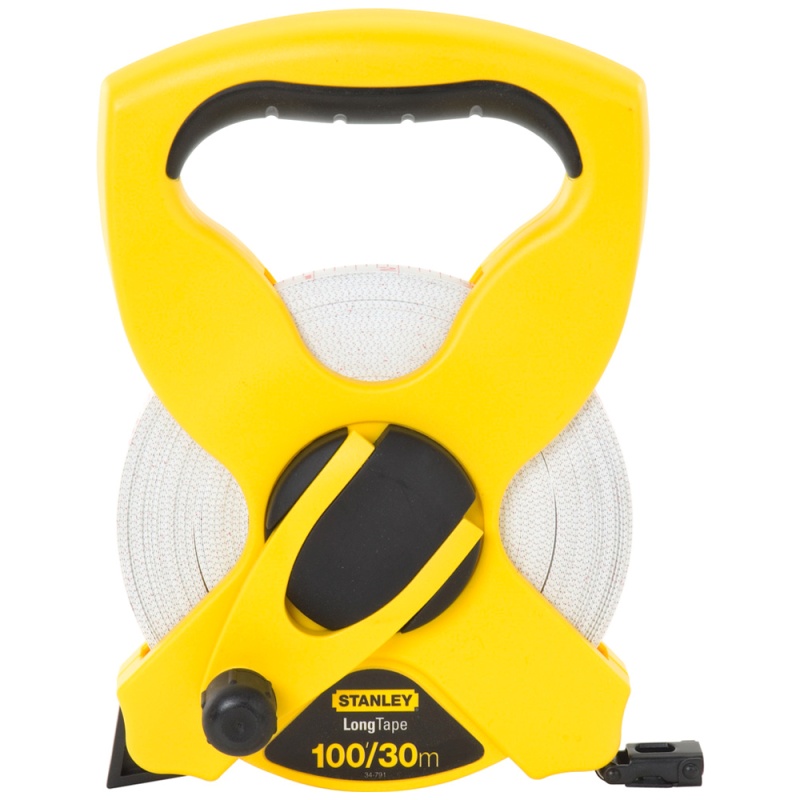 Cinta Métrica Larga Tipo Carrete 30 Metros x 13mm Stanley 34-791S
