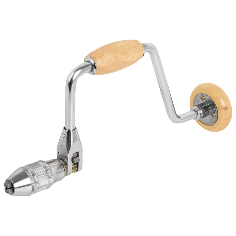 Berbiquí 12" con Mango de Madera Truper 10970