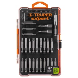 Juego de Bits y Adaptadores 47 Piezas Truper 11895