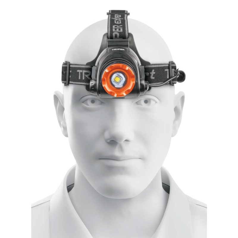 Linterna Luz Blanca Neutra 1 Led 800 Lm Truper 11853