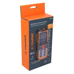 Medidor de Distancia Laser Luz Roja 100 mts Truper 100374