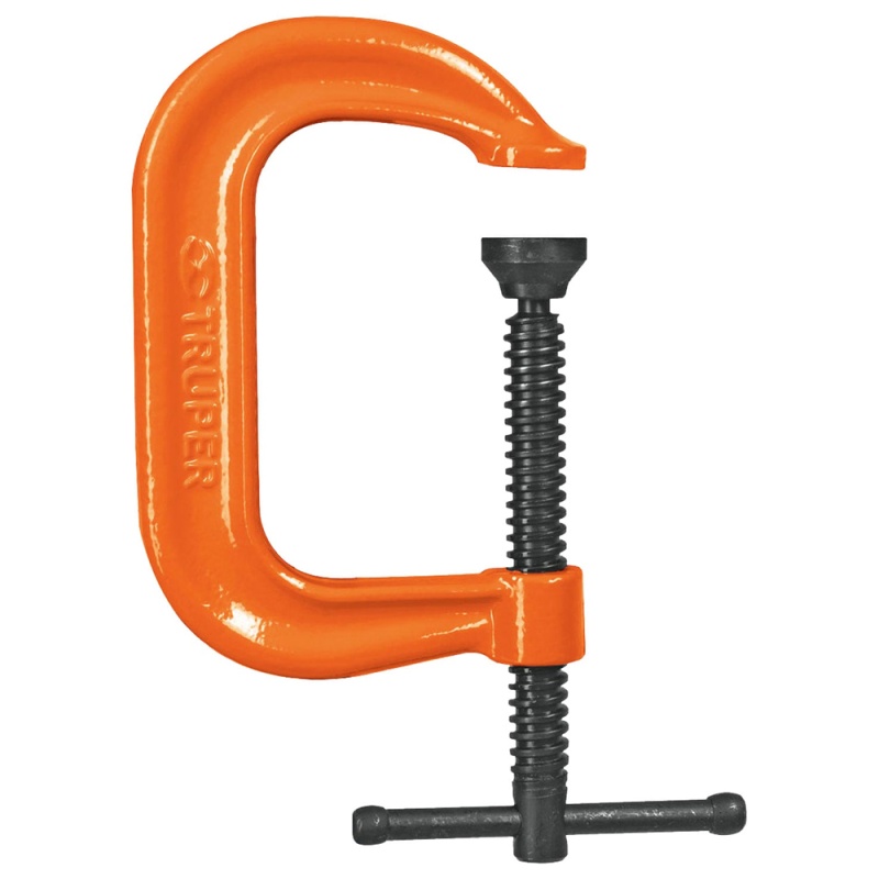 Prensa Tipo C Troquelada 4" Truper 17655