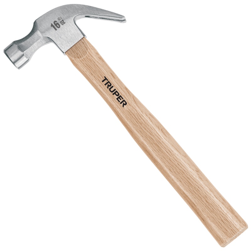Martillo de Uña Curva 16 Oz Truper 16752