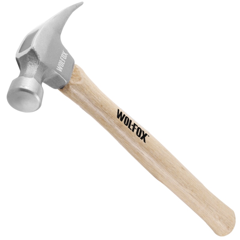 Martillo de Uña Recta 16 Oz Wolfox WF6417