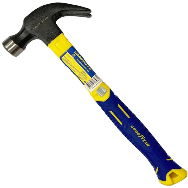 Martillo de Uña Curva 24 Oz GoodYear GY-HM-5407