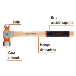 Martillo de Bola 40 Oz Truper 16905