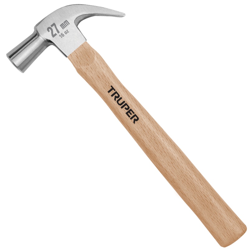 Martillo de Uña Curva 16 Oz Truper 10560