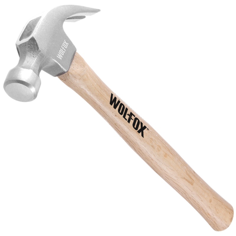 Martillo de Uña Curva 16 Oz Wolfox WF6416
