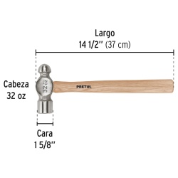 Martillo de Bola 32 Oz Pretul 22660