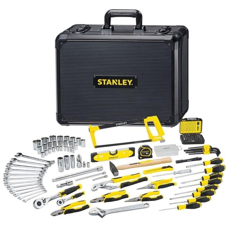 Juego de Herramientas 1/4" y 1/2" 141 Piezas Stanley STMT98109-LA