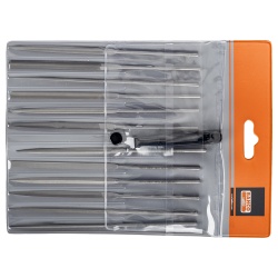 Juego de Limas de Aguja 160mm 12 Piezas Bahco 2-472-16-2-0