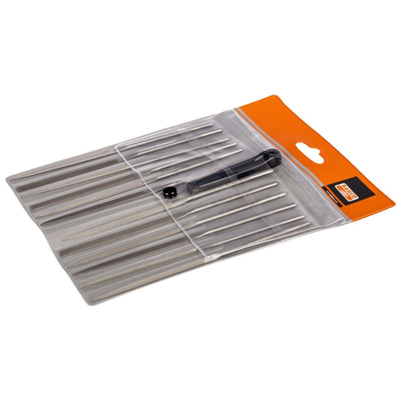 Juego de Limas de Aguja 160mm 12 Piezas Bahco 2-472-16-2-0