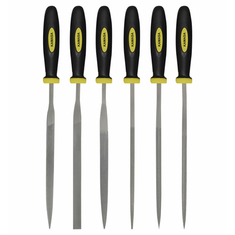 Juego de Limas 140mm 6 Piezas Kamasa KM456