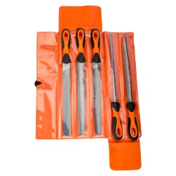 Juego de 4 Limas y 1 Escofina 250mm Bahco 1-477-10-2-2