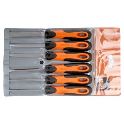 Juego de Limas 100mm Corte Fino 6 Piezas Bahco 1-476-04-3-2