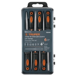 Juego de Limas de Aguja 6" 6 Piezas Truper 15240