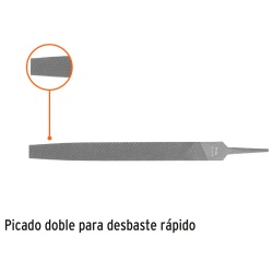 Lima Plana 1" x 10" Corte Bastarda Truper 15144