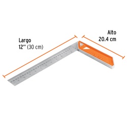 Escuadra Tipo L 12" Truper 14376