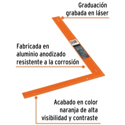 Escuadra Tipo L 16" x 24" Truper 101386