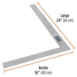 Escuadra Tipo L 16" x 24" Truper 14384
