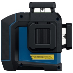 Nivel Láser 360° 3 Líneas Verde 80 Metros 1 Bat + Receptor Bosch GLL 80-33 G