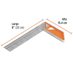 Escuadra Tipo L 8" Truper 14372