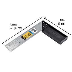Escuadra Tipo L 6" Pretul 26086
