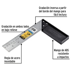 Escuadra Tipo L 6" Pretul 26086