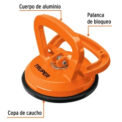 Copa de Succión Simple 12cm 45Kg Truper 100760