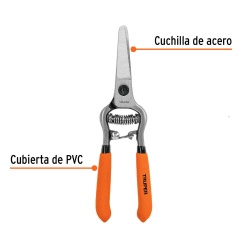 Tijera de Podar para Diestro Bypass 6" Truper 18456