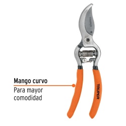 Tijera de Podar para Diestro Bypass 6 1/2" Truper 18462