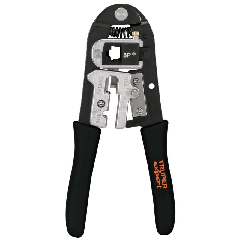 Alicate Ponchador para Cables RJ-45 Truper 18343