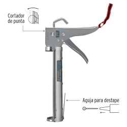 Pistola Calafateadora Tipo Esqueleto Truper 101400