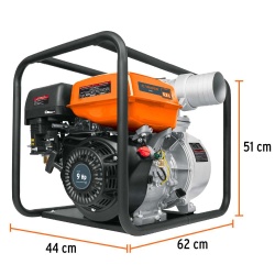 Motobomba a Gasolina 9HP 4" x 4" Truper 17118
