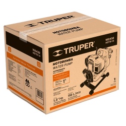 Motobomba a Gasolina 1 1/3HP 1" x 1" Truper 102432