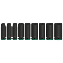 Juego de Dados de Impacto 1/2" Largo 9 Piezas Bosch 2608.003.040-000