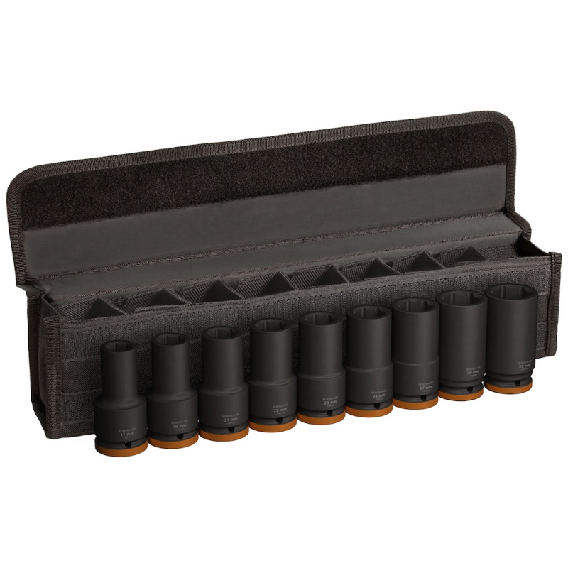 Juego de Dados de Impacto 3/4" Largo 9 Piezas Bosch 2608.003.042-000