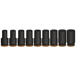 Juego de Dados de Impacto 3/4" Largo 9 Piezas Bosch 2608.003.042-000