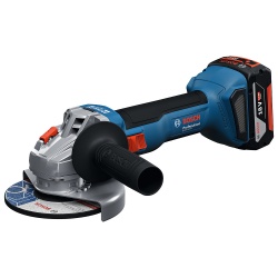 Amoladora 5" 2 Bat + Taladro Percutor 1/2" 18V Brushless + 1 Bat 5.0 Ah Bosch