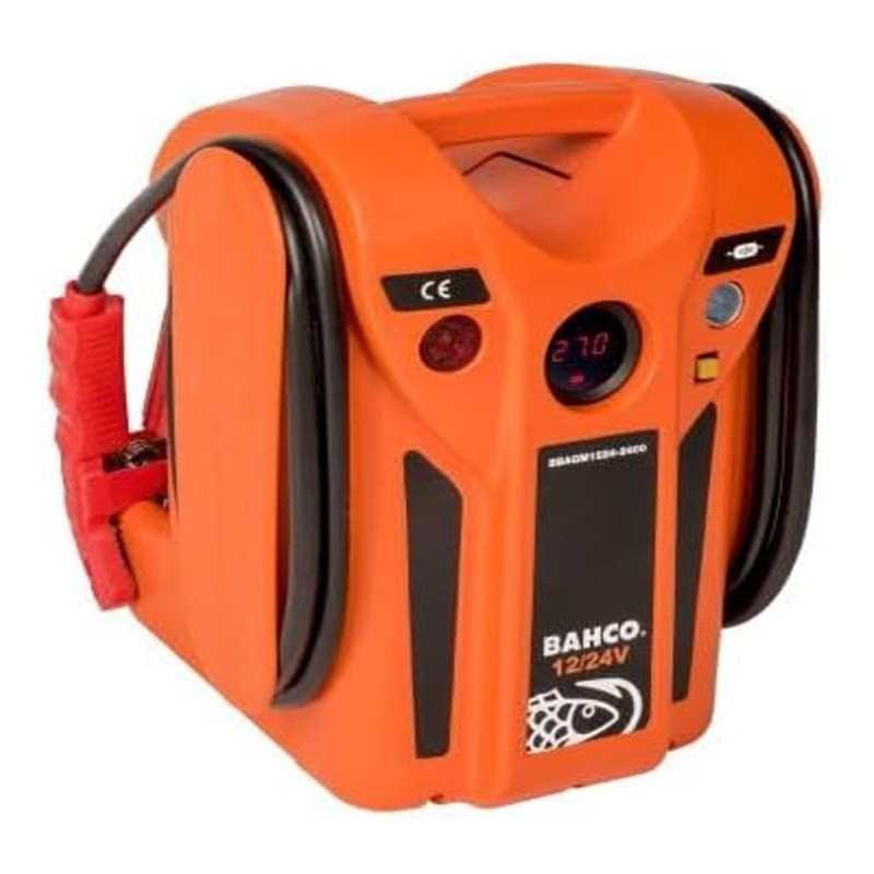 Arrancador Booster 12/24V 2400A Bahco BBAGM1224-2400