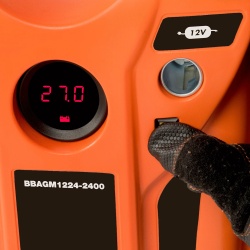 Arrancador Booster 12/24V 2400A Bahco BBAGM1224-2400