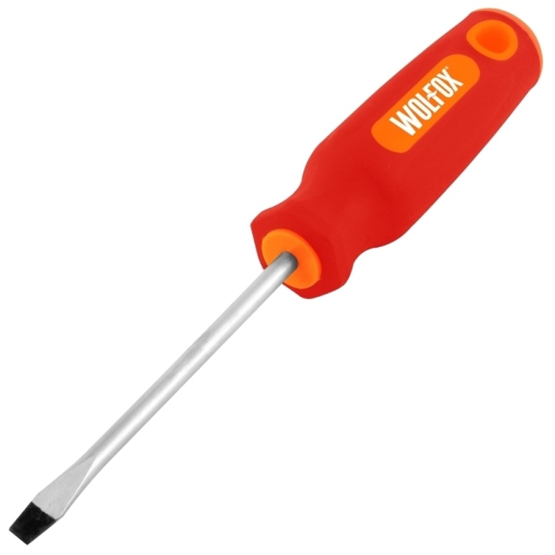 Desarmador Plano 1/4" x 4" Wolfox WF2104