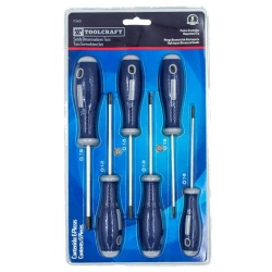 Juego de Desarmadores Torx 6 Piezas Toolcraft TC1425