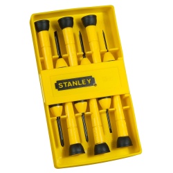 Juego de Desarmadores de Precisión 6 Piezas Stanley 66-052