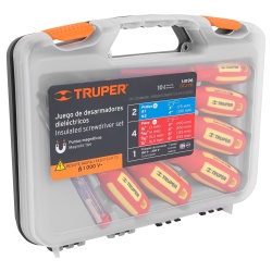 Juego de Desarmadores Aislados 7 Piezas Truper 14196