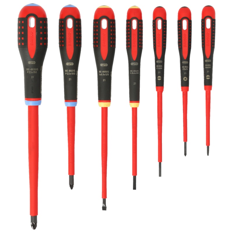 Juego de Desarmadores Aislados 7 Piezas Bahco BE-9888S